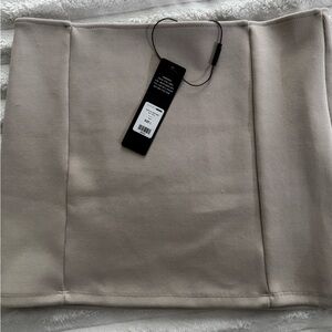 Fashion Nova Tan Mini Skirt